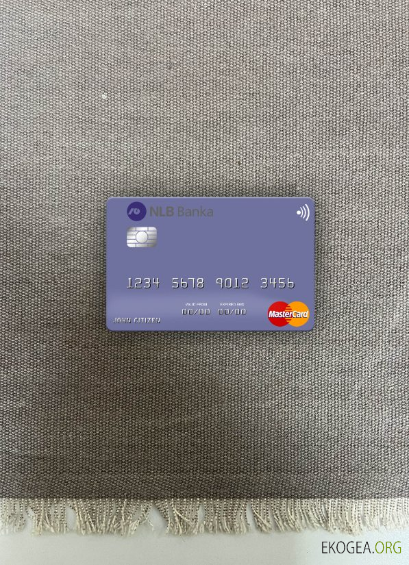 Monténégro NLB Banka a.d. Podgorica mastercard photolook recto